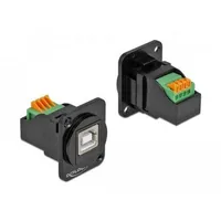 DeLock D-Typ Modul USB 2.0 Typ-B Buchse zu Terminalblock