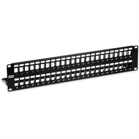 TRENDNET TRENDnet, TC-KP48S Patchpanel (Blindblech), Server Zubehör, schwarz