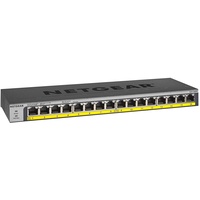 Netgear ProSAFE GS116 Desktop Gigabit Switch, 16x RJ-45, 183W