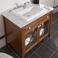 Villeroy & Boch Hommage Waschtischunterschrank mit Waschtisch, 2 Türen