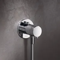 Keuco IXMO SOLO vc, UP-Brausethermostat-Set, Schlauchanschluss, rd