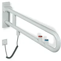 Hewi 801 Stützklappgriff Wandstützgriff 850 mm umbra