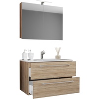 VCM my bath Badmöbel-Set Badinos 914332 sonoma-eiche 60,0 x