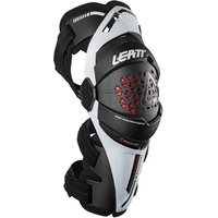 Leatt Z-Frame Lines Knieprotektoren, weiss, Größe XL