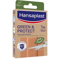 BEIERSDORF Hansaplast Green & Protect Pflaster 6 Cmx1 M