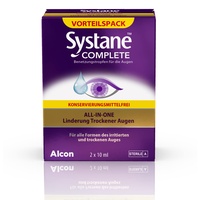 Alcon Systane Complete konservierungsmittelfrei Benetzungstropfen 2 x 10 ml