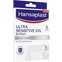 BEIERSDORF Hansaplast Wundverband Ultra Sensitive 8x10cm XXL 5 st