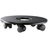 LECHUZA Rolluntersetzer Classico 60 Schwarz Ø 37 cm