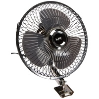 HP Autozubehör Metall Ventilator 12V-12W mit Anschlusskabel