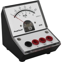 Peaktech P 205-04 Strommessgerät/ Amperemeter Analog/ Messgerät mit Spiegelskala