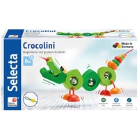 Schmidt Spiele Selecta 61016 - Kinderwagenkette, Crocolini, Holz, 63