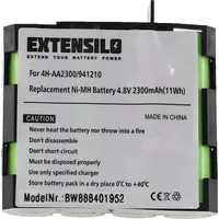 EXTENSILO Akku kompatibel mit Compex Edge US, Energy, Energy