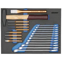 Gedore 1110 CTB2-01 Werkzeugsortiment in CT-Modul 22-tlg