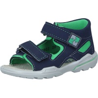 Pepino - Klett-Sandalen MANTO in nautic/neongrün, Gr.26