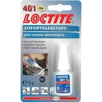LOCTITE 401 Sofortkleber farblos 5gr Flasche VE12