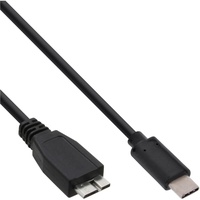 InLine USB 3.2 Gen.1x2 Kabel, USB-C Stecker an Micro-B