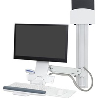 Ergotron Styleview Sit-Stand Combo Sys (Wand, 24"), Monitor Halterung,