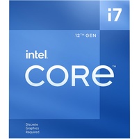 Intel Core i7-12700F 2,1GHz 8+4 Kerne 25MB Cache Sockel