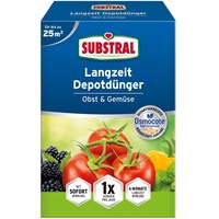 SUBSTRAL Langzeit Depotdünger Obst & Gemüse, für Tomate, Zucchini,
