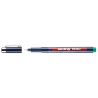 Edding 1800 profipen Fineliner grün