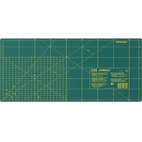 Prym Schneideunterlage cm/inch-Einteilung 30 x 45 cm, Kunststoff, grün,