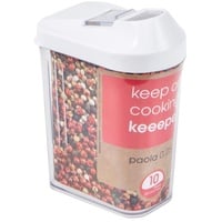 KEEEPER Vorratsdose, 0,25 l 6,5x4x12cm weiß