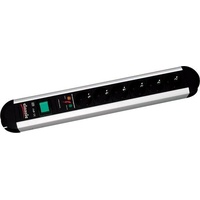 Bachmann Steckdosenleiste 6-fach 1,75 m Schwarz