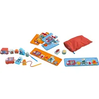 HABA 304652 - Fädelspiel Feuerwehr, Lernspiel, Motorikspielzeug