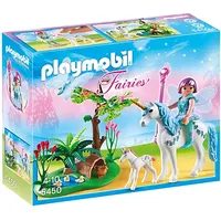 Playmobil Fairies Fee Aquarella auf der Einhorn-Lichtung (5450)