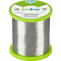 Felder Lottechnik Felder ISO-Core Ultra Clear SAC305 Lötzinn Spule