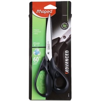 Maped Schere Advanced Green, 21 cm, schwarz