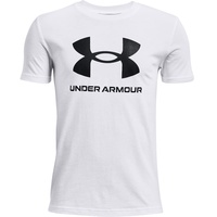 Under Armour Sportstyle Logo Short Sleeve white - black