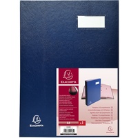 Exacompta 24185E Unterschriftsmappe 24x32 cm dehnbarer Faltenrücken 18 Fächer