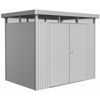 Biohort HighLine H2 2,75 x 1,95 m silber-metallic Doppeltür