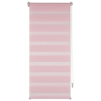 Hti-Living Marisol Doppelrollo uni 100 x 150 cm pink