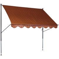 Angerer Klemmmarkise Standard 400 cm uni terra