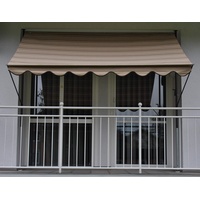Angerer Klemmmarkise Exklusiv 250 cm beige/braun