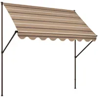 Angerer Klemmmarkise Exklusiv 150 cm beige/braun