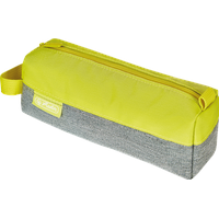 Herlitz 50038527 Faulenzer quattro grey melange/lemon, 1 Stück