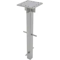 Doppler Bodenanker Universal Stahl Silber