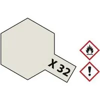 TAMIYA Acryl Streich X-32 titanium silber glänzend 300081032