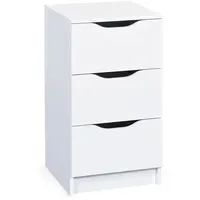 Interlink Kommode 41 x 71 x 40 cm Weiß