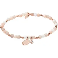 Fossil Armband Metall rosa JA6945791 Größe 21 cm