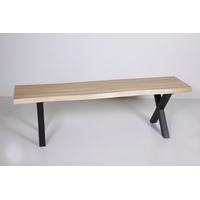 Dieda Bankgestell X-Form Schwarz 400 mm x 420 mm