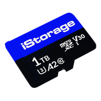 Istorage microSD-Karte 1 TB, iStorage, datashur SD, Mehrfarbig