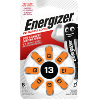 Energizer Knopfzelle ZA 13 8 St. 280 mAh Zink-Luft