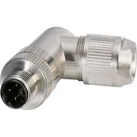 Phoenix Contact 1553624 Sensor-/Aktor-Datensteckverbinder M12 Stecker, gewinkelt Polzahl Sensoren: