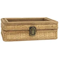 Ib laursen - Schmuckkästchen Kästchen, Box aus Rattan