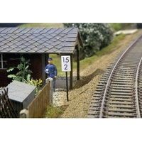 MBZ 80150 H0 Hektometertafeln Lasercutmodell