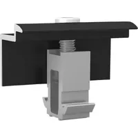 K2 Systems Endklemme DomeClamp 30-50mm schwarz eloxiert